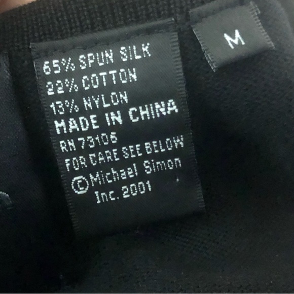 Michael Simon New York Basset Hound Sweater Sz M - Picture 6 of 6